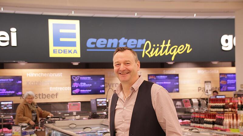 Inhaber Klaus R&uuml;ttger gibt das E-Center an der Spitzwiese ab. 30 Jahre hat er in dem Markt die Verantwortung getragen.