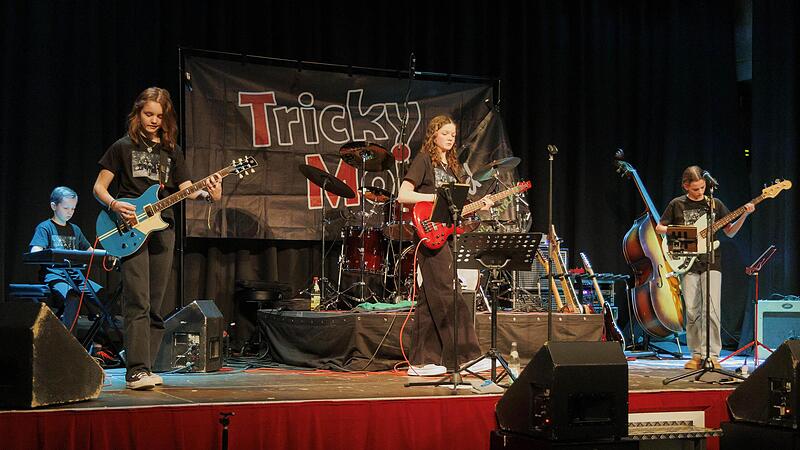 Die „Försti-Band“ begeistert  in Höchstadt mit selbst geschriebenen Songs.