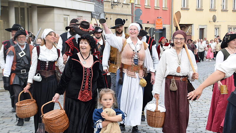 Umzug Historisches Stadtspektakel in Kronach 2025Umzug Historisches Stadtspektakel in Kronach 2025