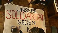 Studis gegen Rechts Bamberg Demo Pödeldorf