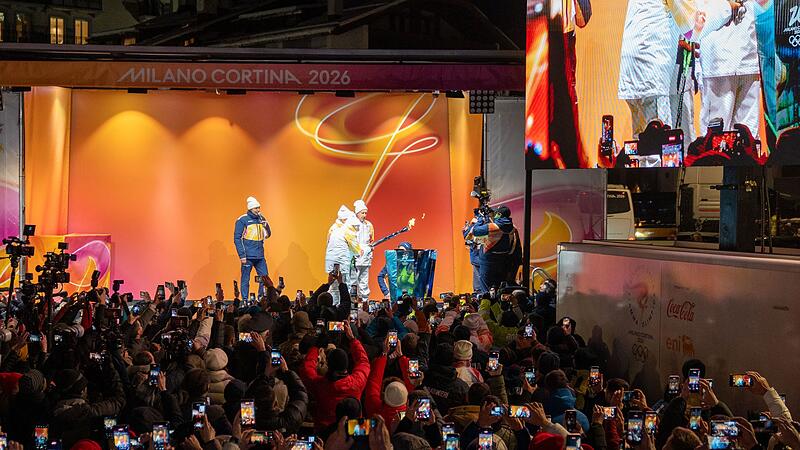 Vor den Olympischen Winterspielen in Italien