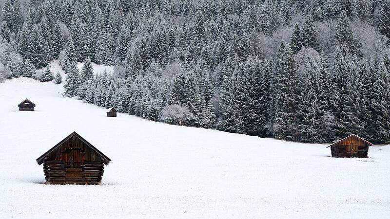 Schnee in Bayern Schnee in Bayern