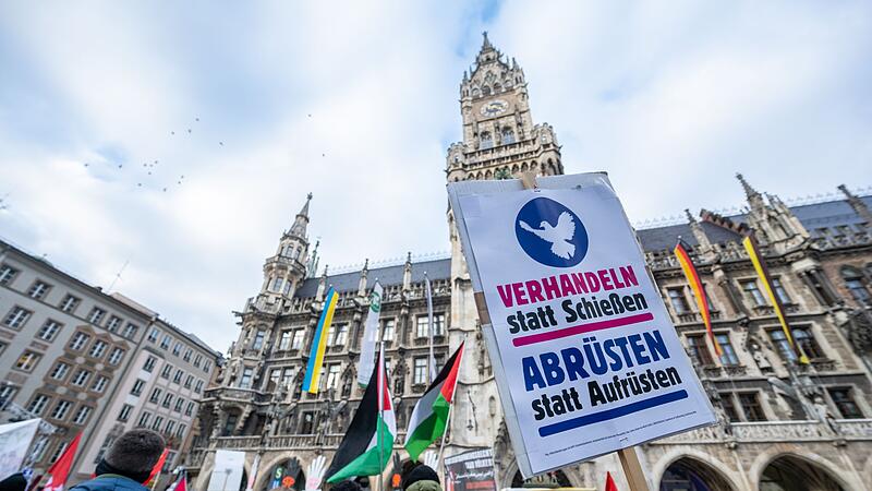 Demonstration bei M&uuml;nchner Sicherheitskonferenz