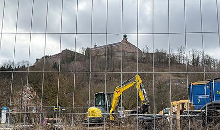 E-Ladepark Baustelle
