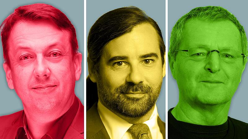 Reiner B&uuml;ttner, Sebastian K&ouml;rber und Gerhard Meixner (von links)Forchheim & Fr&auml;nkische Schweiz