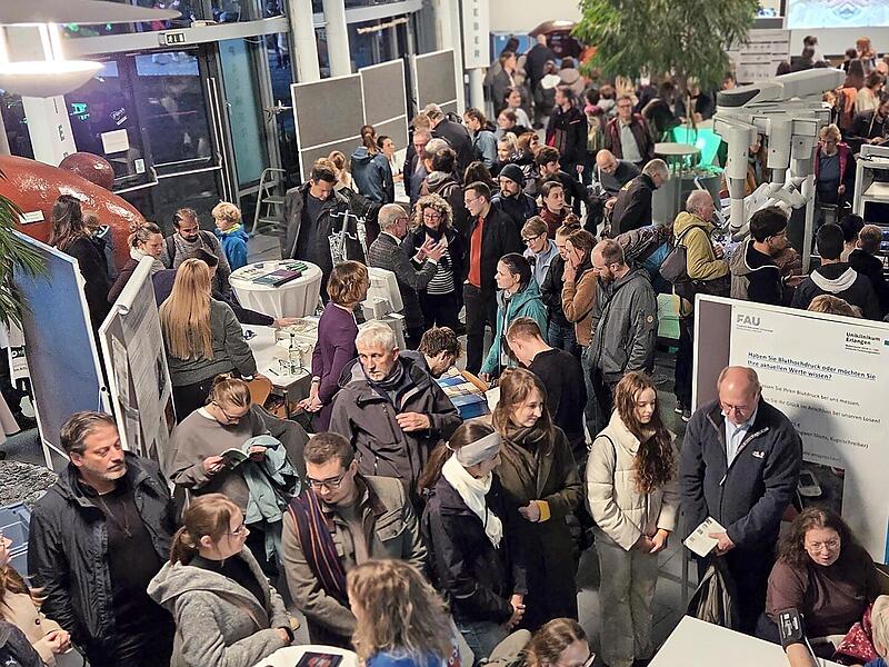 Großes Interesse bestand an der Veranstaltung am Uniklinikum Erlangen. Großes Interesse bestand an der Veranstaltung am Uniklinikum Erlangen.