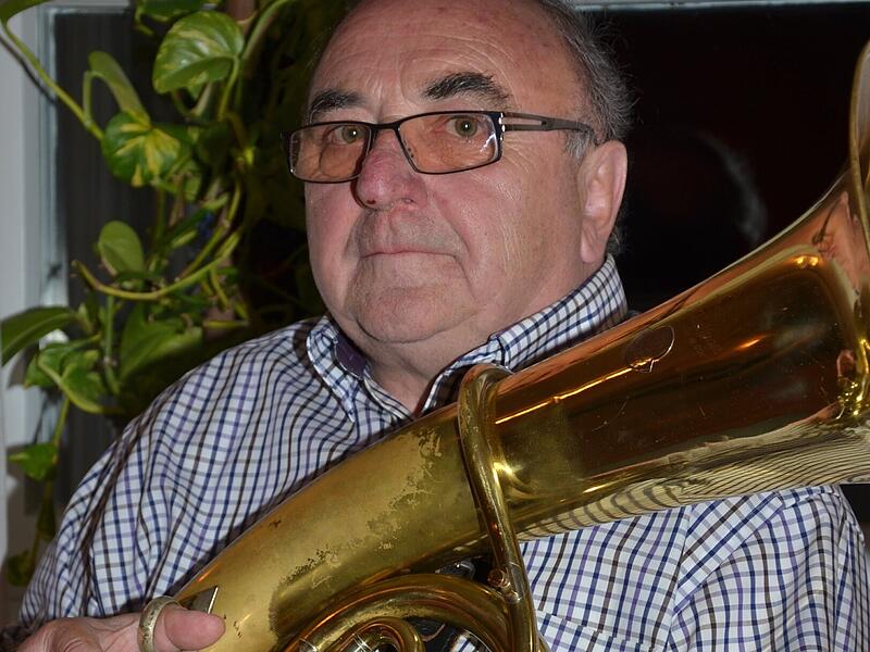 Hellmuth Müller war der  Posaunenchor sehr wichtig.