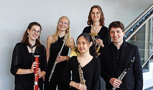 Das Hilaris-Quintett.