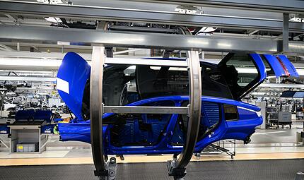 Produktion des Audi A2 e-tron