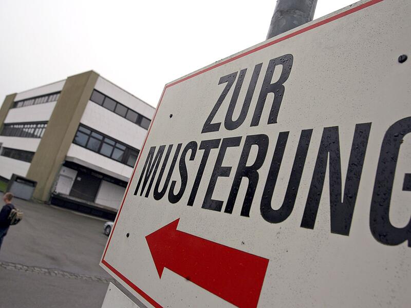 Musterung im Kreiswehrersatzamt