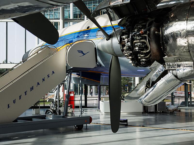 Lufthansas neues Besucherzentrum. Lufthansas neues Besucherzentrum.