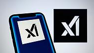 Logos von KI-Firma xAI