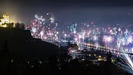 Auch in Unterfranken wird über ein Böllerverbot diskutiert. Im Bild: Silvester-Feuerwerk in Würzburg 2018/2019. Auch in Unterfranken wird über ein Böllerverbot diskutiert. Im Bild: Silvester-Feuerwerk in Würzburg 2018/2019.