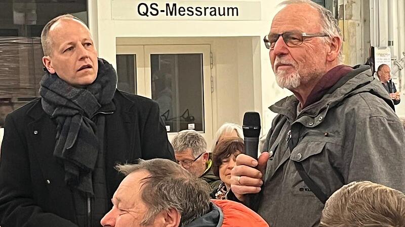 Wie könnte Elfershausen in 15 Jahren aussehen? Das Thema lockte mehr als 100 Bürgerinnen und Bürger in die Fertigungshalle des ehemaligen Schaeffler-Werks.