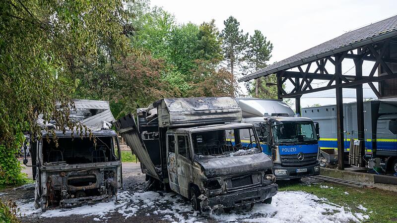 Brand bei der Reiterstaffel M&uuml;nchen