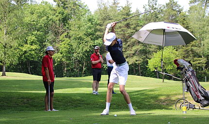 Bayerische Meisterschaft AK 16 und AK 18 im Golfclub Oberfranken bei Thurnau.