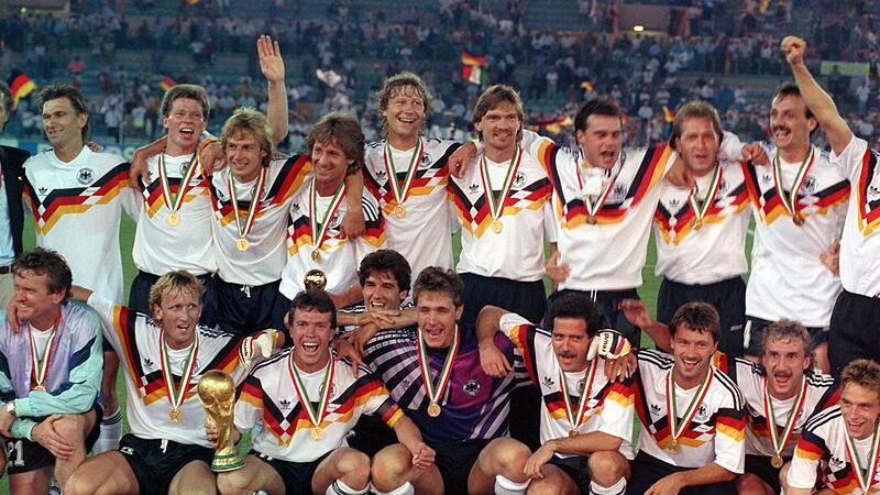 Das Weltmeister-Team von 1990