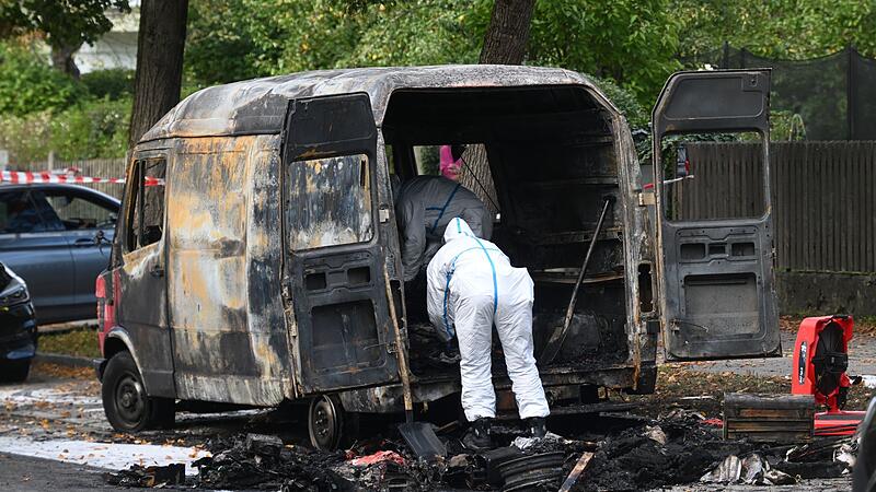 Brand in München - Großeinsatz von Polizei und Feuerwehr