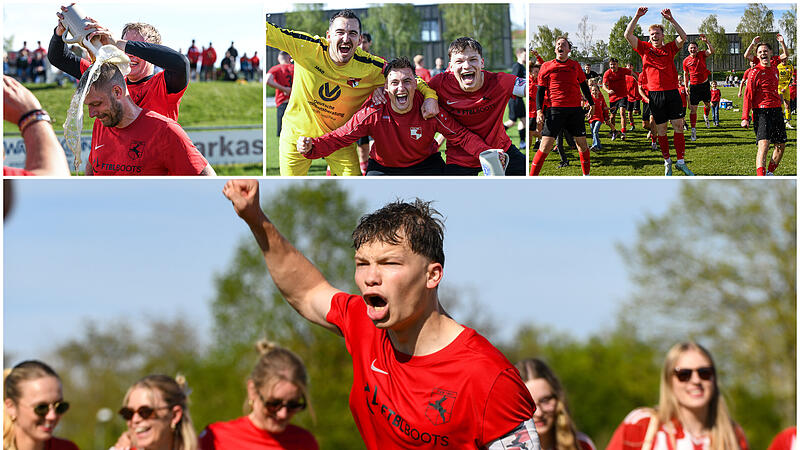 Ein historischer Erfolg: Nach 30 Jahren ist dem TV Ha&szlig;furt die R&uuml;ckkehr in die Bezirksliga gelungen.