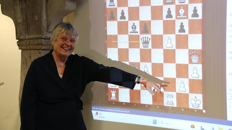 Die aus Kulmbach stammende Ingrid Lauterbach ist seit 2023 Pr&auml;sidentin des Deutschen Schachbundes.