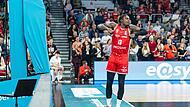 BMA365 Bamberg Baskets - Syntainics MBC Als einer der wenigen Bamberger bot Trevon Scott am Samstag gegen Weißenfels eine stabile Leistung.