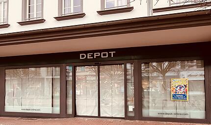 Geschlossene Depot-Filiale