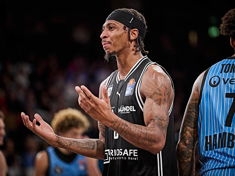 Topscorer und effektivster Bamberger Akteur in Hamburg: Demarcus Demonia