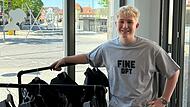 Fritz Neuhaus eröffnet gemeinsam mit seinem Geschäftspartner an diesem Wochenende das neue Modegeschäft "Fine dpt".