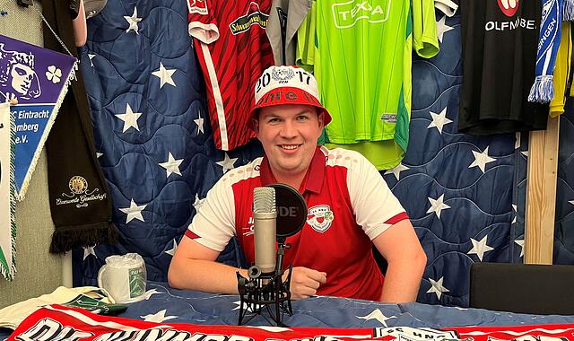 Marius Griebel und die Ticker-Crew Nurde