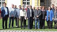 Verabschiedungen und Dienstjubiläen standen am Landratsamt Forchheim an (v. l.): Karl Heinz Biendarra, der vormalige Landrat Hermann Ulm, Alfred Bystry, Markus Freund, Christoph Stöhr, Marion Rossa Schuster, Erwin Harrer, Herbert Meier, Annette Di... Verabschiedungen und Dienstjubiläen standen am Landratsamt Forchheim an (v. l.): Karl Heinz Biendarra, der vormalige Landrat Hermann Ulm, Alfred Bystry, Markus Freund, Christoph Stöhr, Marion Rossa Schuster, Erwin Harrer, Herbert Meier, Annette Di...