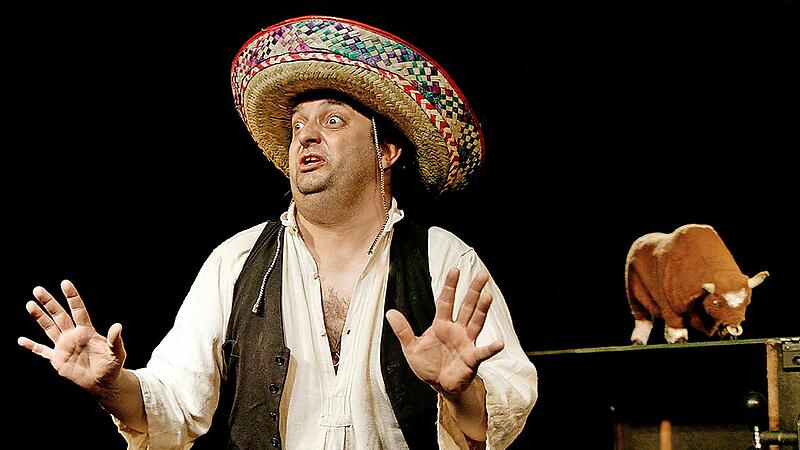 „Willy, der wilde Stier“ in Aktion. „Willy, der wilde Stier“ in Aktion.