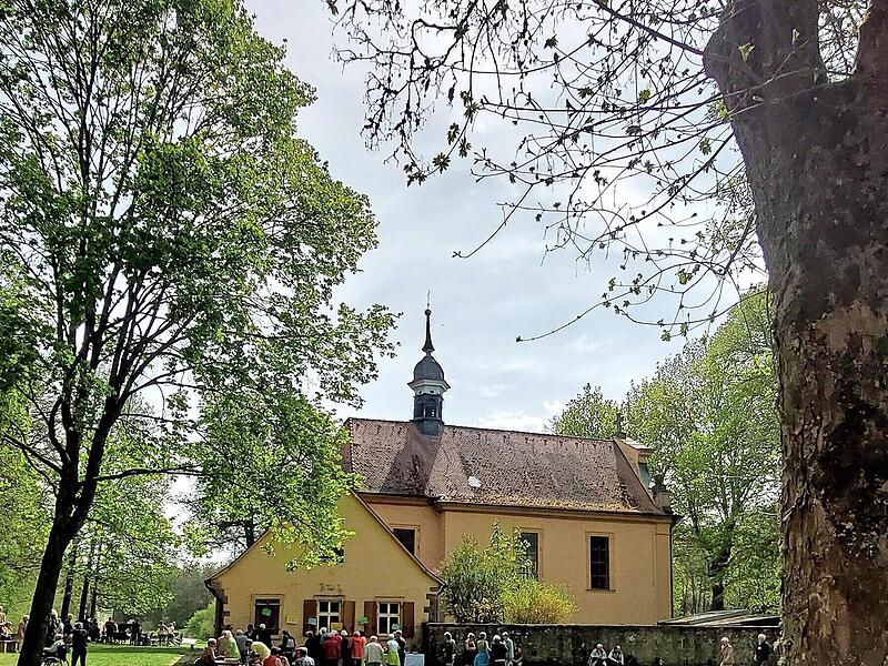Maiandacht in der Talkirche von M&uuml;nnerstadt f&uuml;r den Frieden in der Welt.