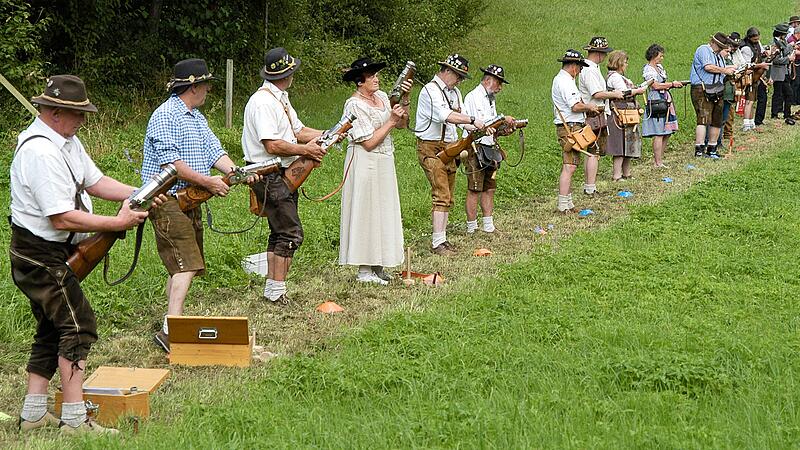 B&ouml;llersch&uuml;tzen-Treffen beim SV Bavaria Thulba