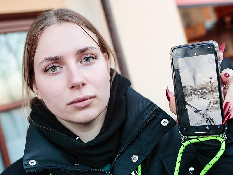 Hanna macht sich gro&szlig;e Sorgen um ihre Familie in MariupolForchheim & Fr&auml;nkische Schweiz