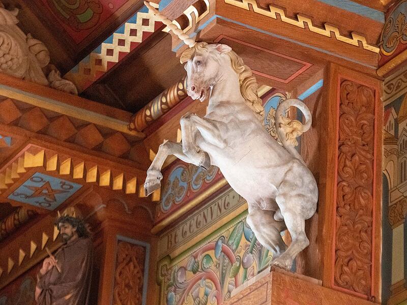 Schloss Neuschwanstein - Sängersaal restauriert