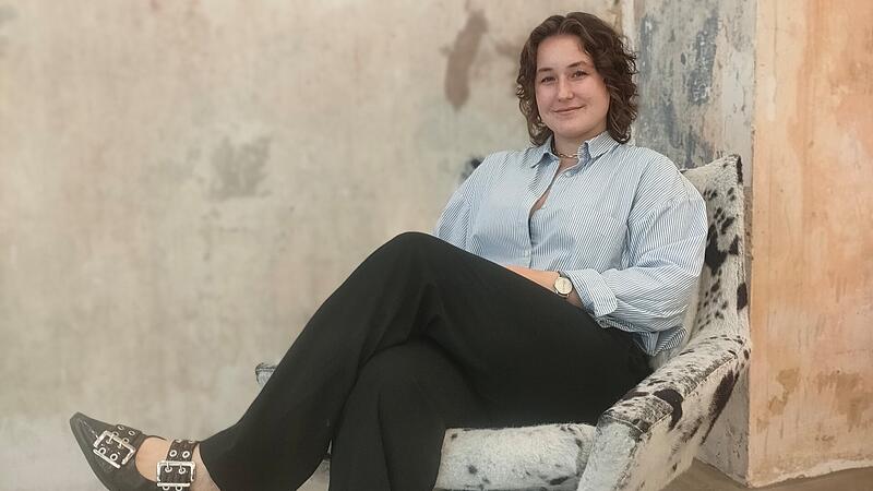 Mika Meinck im neuen Studio