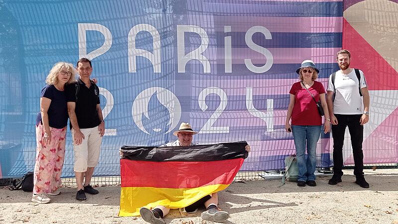 Reisegruppe aus Kissingen bei Olympia 2024