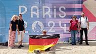 Reisegruppe aus Kissingen bei Olympia 2024