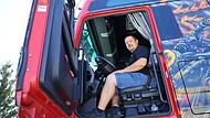 Oliver Hebeis ist Gesch&auml;ftsf&uuml;hrer des Strullendorfer Transportunternehmens Hebeis.