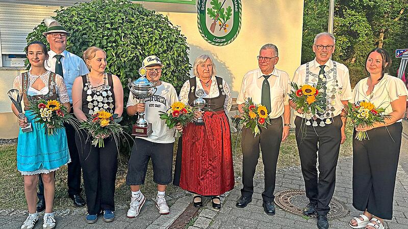 Die Sch&uuml;tzenk&ouml;nige und weitere Sieger. SV L&uuml;tzow