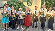 Die Schützenkönige und weitere Sieger. SV Lützow Die Schützenkönige und weitere Sieger. SV Lützow