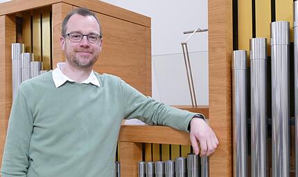Dekanatskantor Michael Goos hat das Konzept f&uuml;r die &bdquo;Deutsche Messe 2.0&ldquo; entwickelt.Marion Kr&uuml;ger-Hundrup