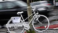 &laquo;Ghost Bikes&raquo; erinnern an get&ouml;tete Fahrradfahrer