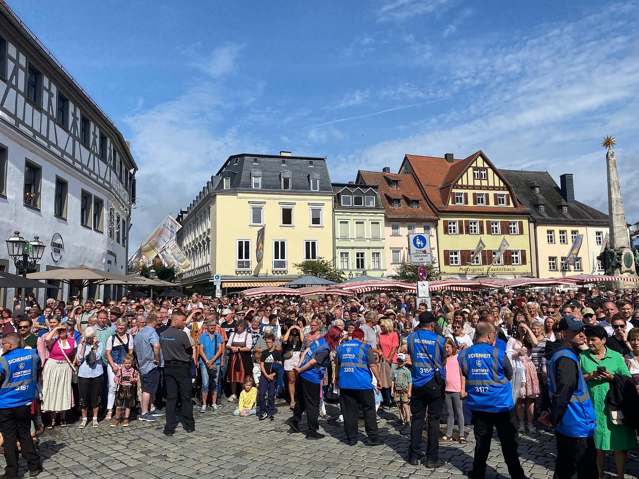 Bilder von der Eröffnung der Bierwoche Kulmbach am Samstag