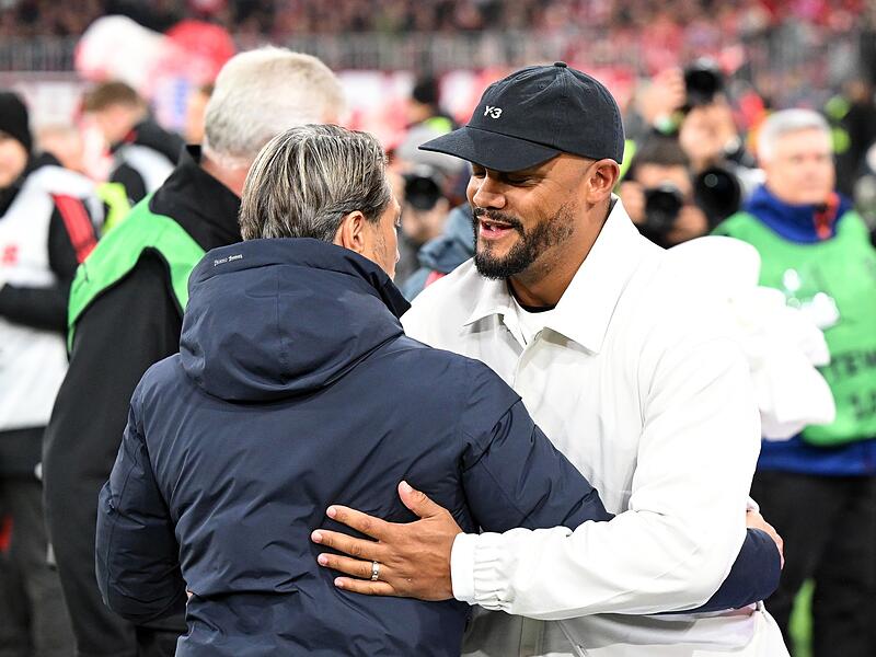 Niko Kovac und Vincent Kompany
