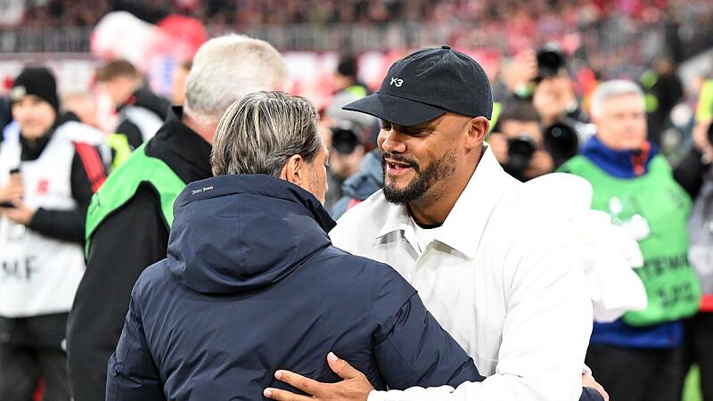 Niko Kovac und Vincent Kompany Niko Kovac und Vincent Kompany