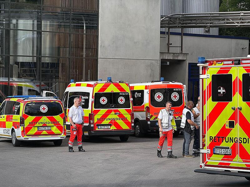 Bamberg: Gro&szlig;einsatz in Brauerei - 13 Verletzte