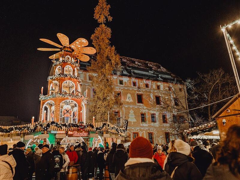 Große Vorfreude: So schön leuchtet es rund um die Kaiserpfalz in Forchheim.Forchheim & Fränkische Schweiz Große Vorfreude: So schön leuchtet es rund um die Kaiserpfalz in Forchheim.Forchheim & Fränkische Schweiz