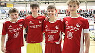 VR-Bank-Soccer-Cup Coburg U15-TurnierDas U15-Turnier um den VR-Bank-Soccer-Cup in der Coburger Huk-Arena bot wieder Jugendfußball auf höchstem nationalen Niveau. Sieger wurde wie bei der U13 am Vortag die TSG Hoffenheim. VR-Bank-Soccer-Cup Coburg U15-Turnier