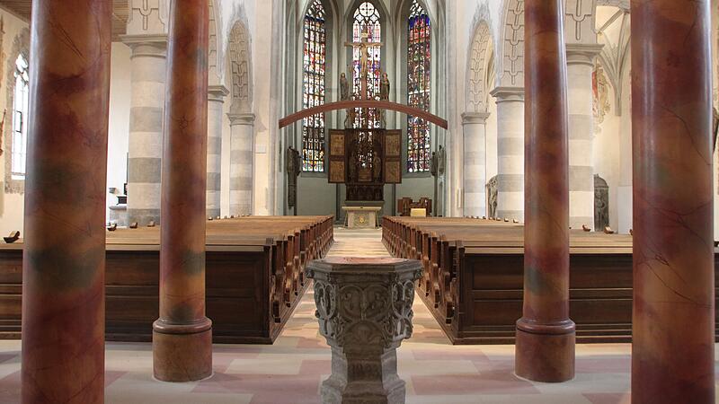Stadtpfarrkirche Münnerstadt St. Magdalena wird am 23. November neueröffnet.